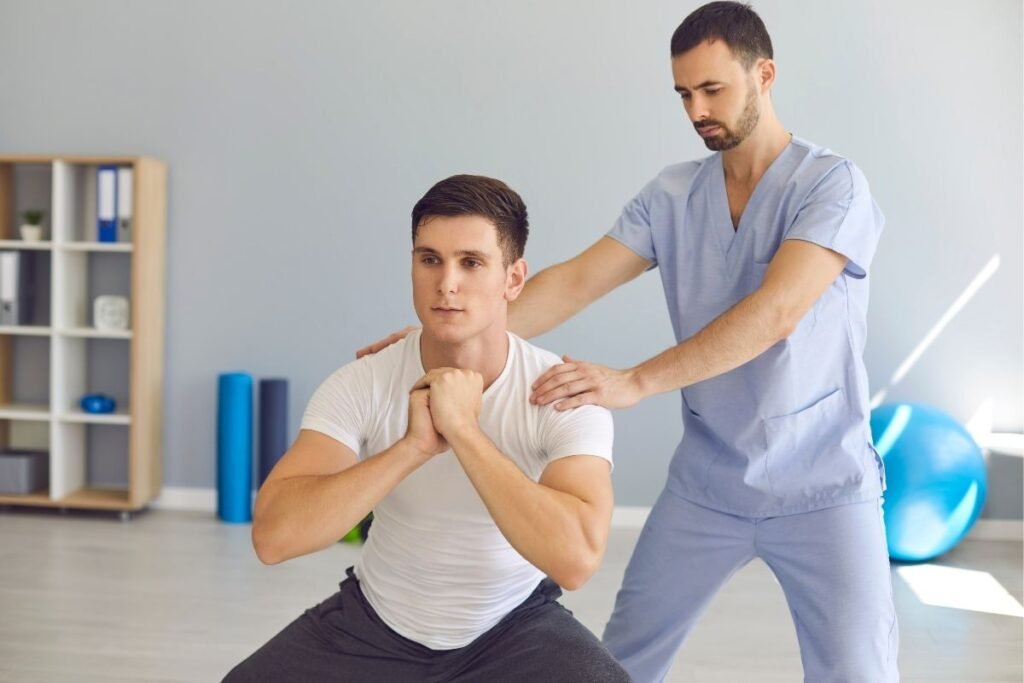 trening med treningsskade